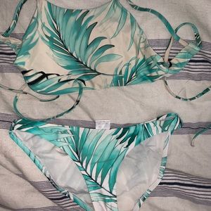 Leaf Bathing Suit Set